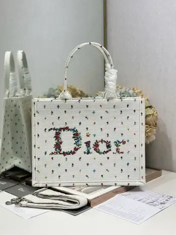 1286 Pattern Mixed Shopping Bag Women s Shoulder Bag Replica Dior womens bags