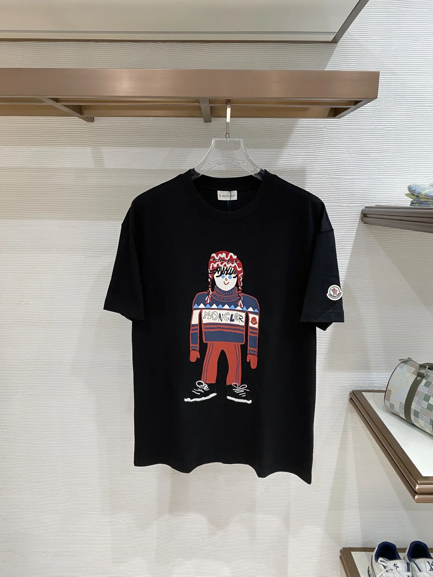 Moncler Latest men s short-sleeve round-neck T-shirt