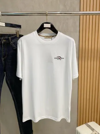 Xinjiang long-staple cotton men s short-sleeve T-shirt Replica Burberry Tshirts and Polos