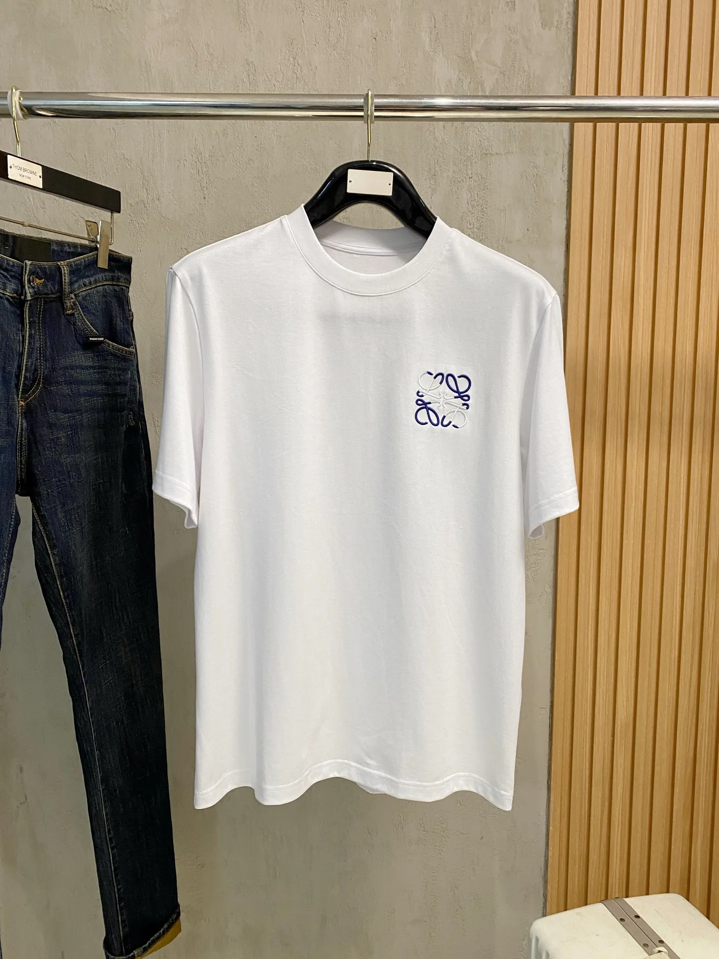 Loewe Xinjiang long-staple cotton men s short-sleeve T-shirt
