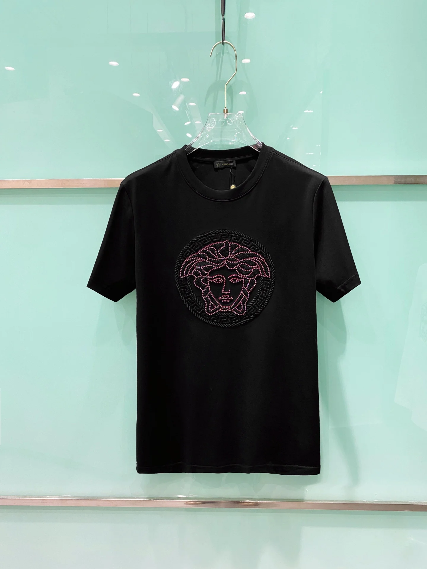 Versace New style latest short-sleeve round-neck T-shirt Versace New style latest short-sleeve round-neck T-shirt