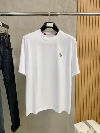 Xinjiang long-staple cotton men s short-sleeve T-shirt Replica Moncler Tshirts and Polos