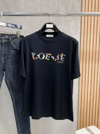 Xinjiang long-staple cotton men s short-sleeve T-shirt Replica Loewe Tshirts and Polos
