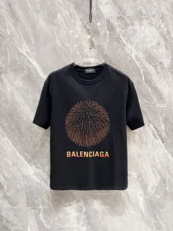New style latest short-sleeve round-neck T-shirt Replica Balenciaga Tshirts and Polos