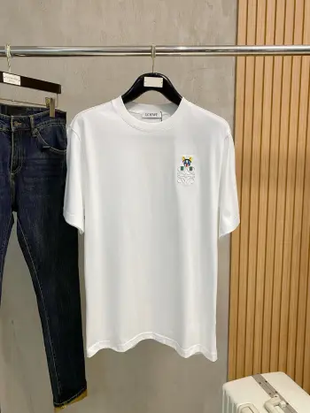 Xinjiang long-staple cotton men s short-sleeve T-shirt Replica Loewe Tshirts and Polos