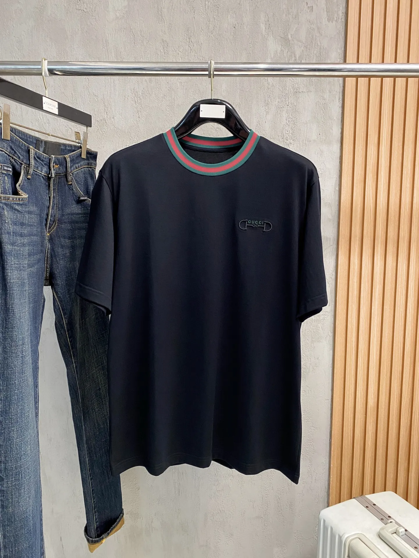Gucci Xinjiang long-staple cotton men s short-sleeve T-shirt