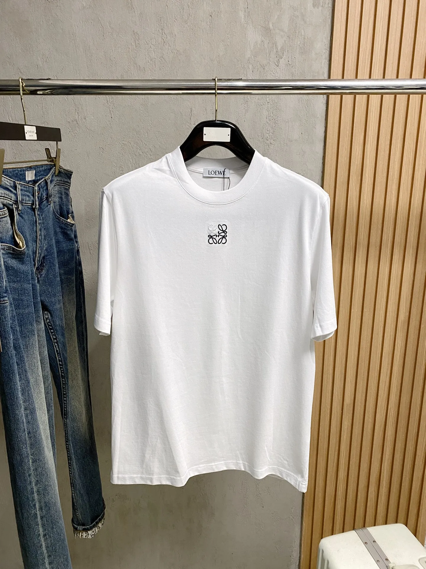 Loewe Imported Egyptian cotton men s short-sleeve T-shirt