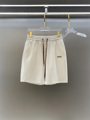 New Men s Casual Loose Shorts Replica Zegna Shorts and Swimwear