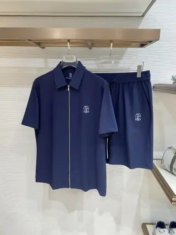 Spring and summer leisure suit Replica Brunello Cucinelli Tshirts and Polos