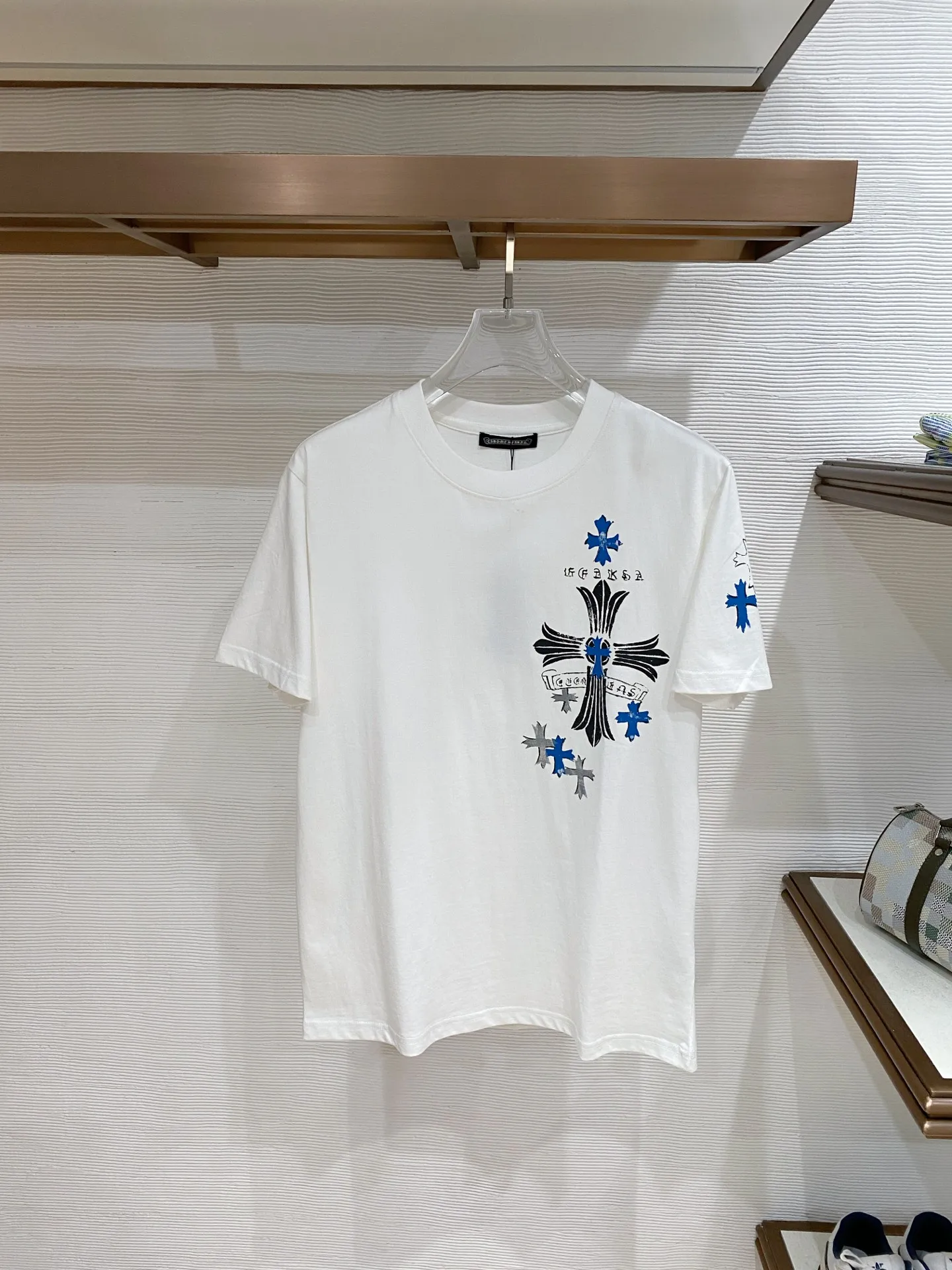 Chrome Heart Latest men s short-sleeve round-neck T-shirt