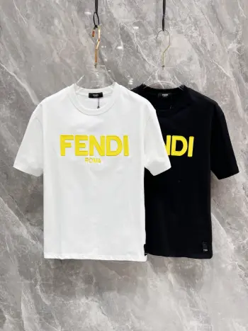 New style latest short-sleeve round-neck T-shirt Replica Fendi Tshirts and Polos