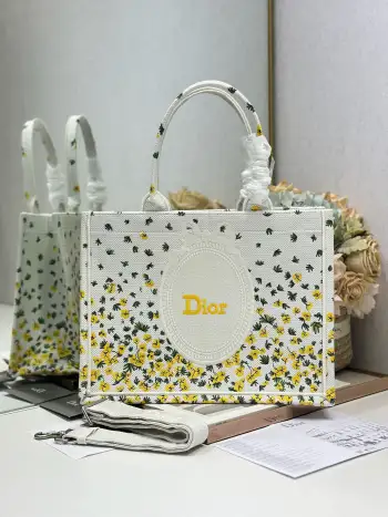 1286 Pattern Mixed Shopping Bag Women s Shoulder Bag Replica Dior womens bags