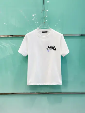 Spring and summer new unisex short-sleeve T-shirts Replica Louis Vuitton Tshirts and Polos