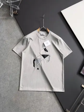 High-quality imported milk silk T-shirt Replica Hermes Tshirts and Polos