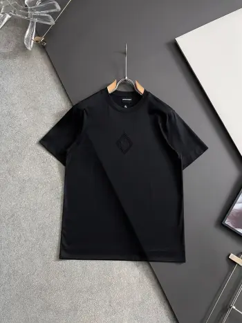Spring and summer new double-strand mercerized men s short-sleeve T-shirt Replica Armani Tshirts and Polos