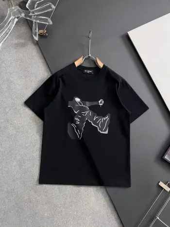 Spring and summer new款 cool cotton men s short-sleeve shirt Replica Balenciaga Tshirts and Polos