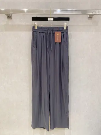 Tencel Linen Fashion Vintage Casual Pants Replica Loro Piana Pants and Trousers