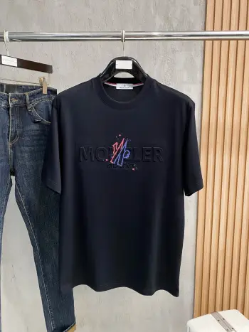 Xinjiang long-staple cotton men s short-sleeve T-shirt Replica Moncler Tshirts and Polos