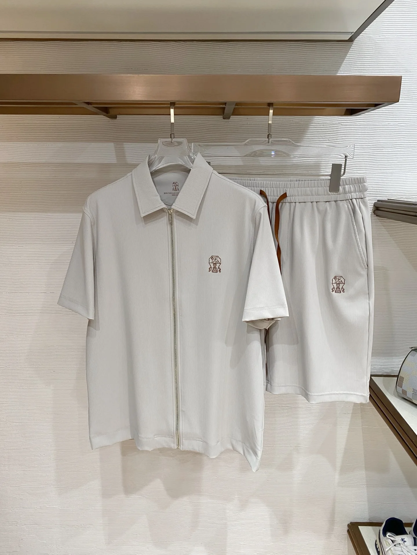 Brunello Cucinelli Spring short-sleeve suit