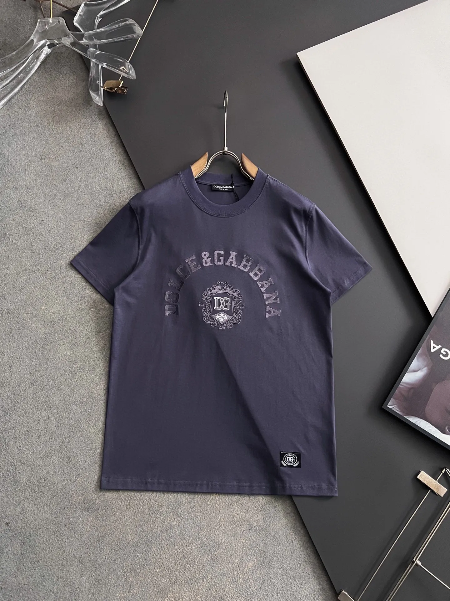 Dolce Gabbana Sorona fabric spring and summer short sleeves