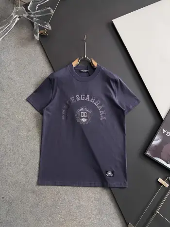 Sorona fabric spring and summer short sleeves Replica Dolce Gabbana Tshirts and Polos