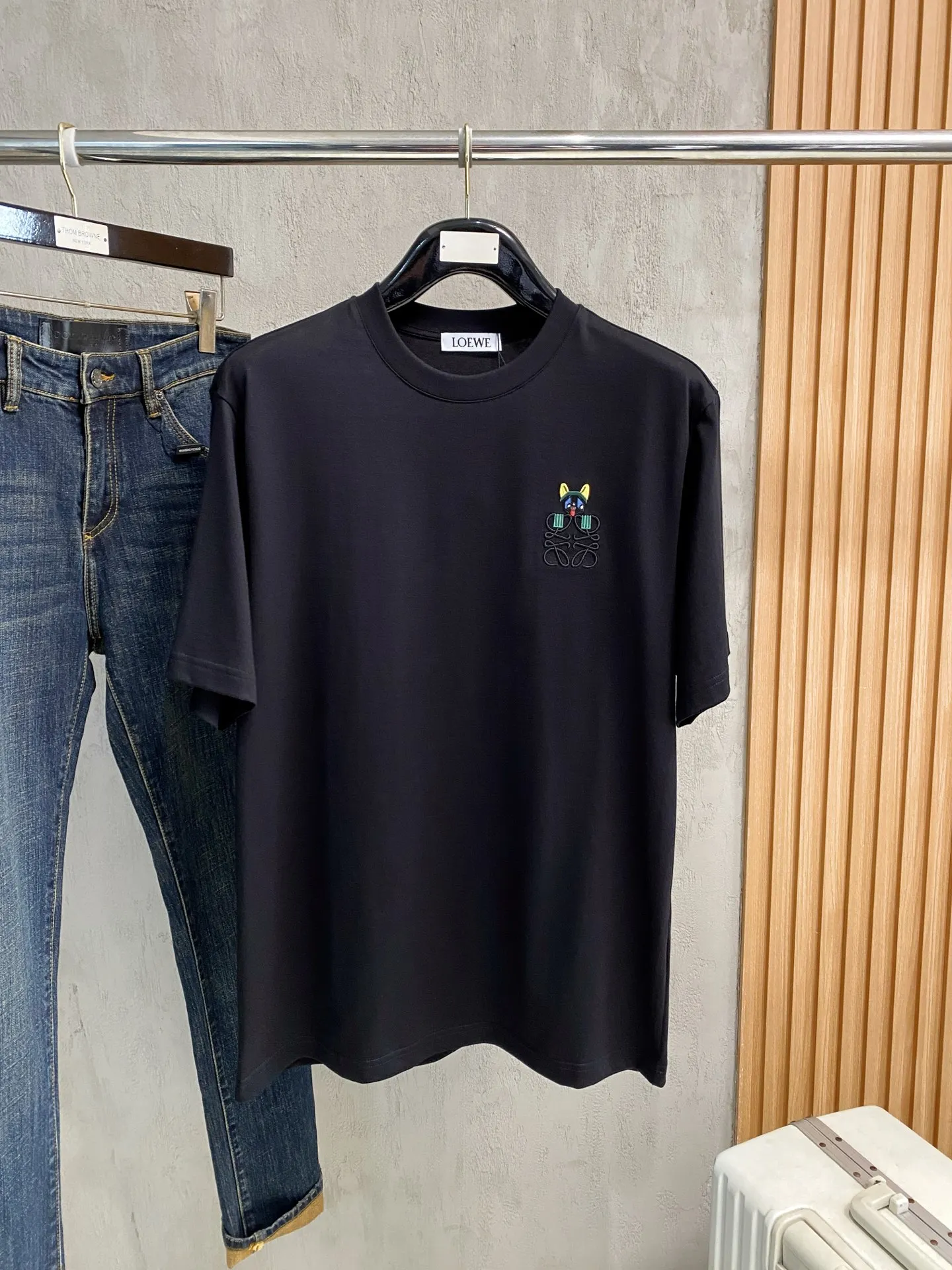 Loewe Xinjiang long-staple cotton men s short-sleeve T-shirt
