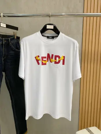 Xinjiang long-staple cotton men s short-sleeve T-shirt Replica Fendi Tshirts and Polos