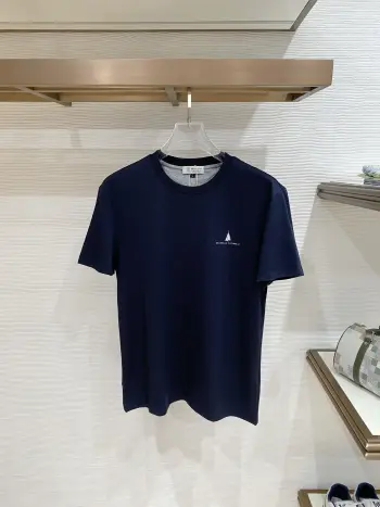 Latest men s short-sleeve round-neck T-shirt Replica Brunello Cucinelli Tshirts and Polos