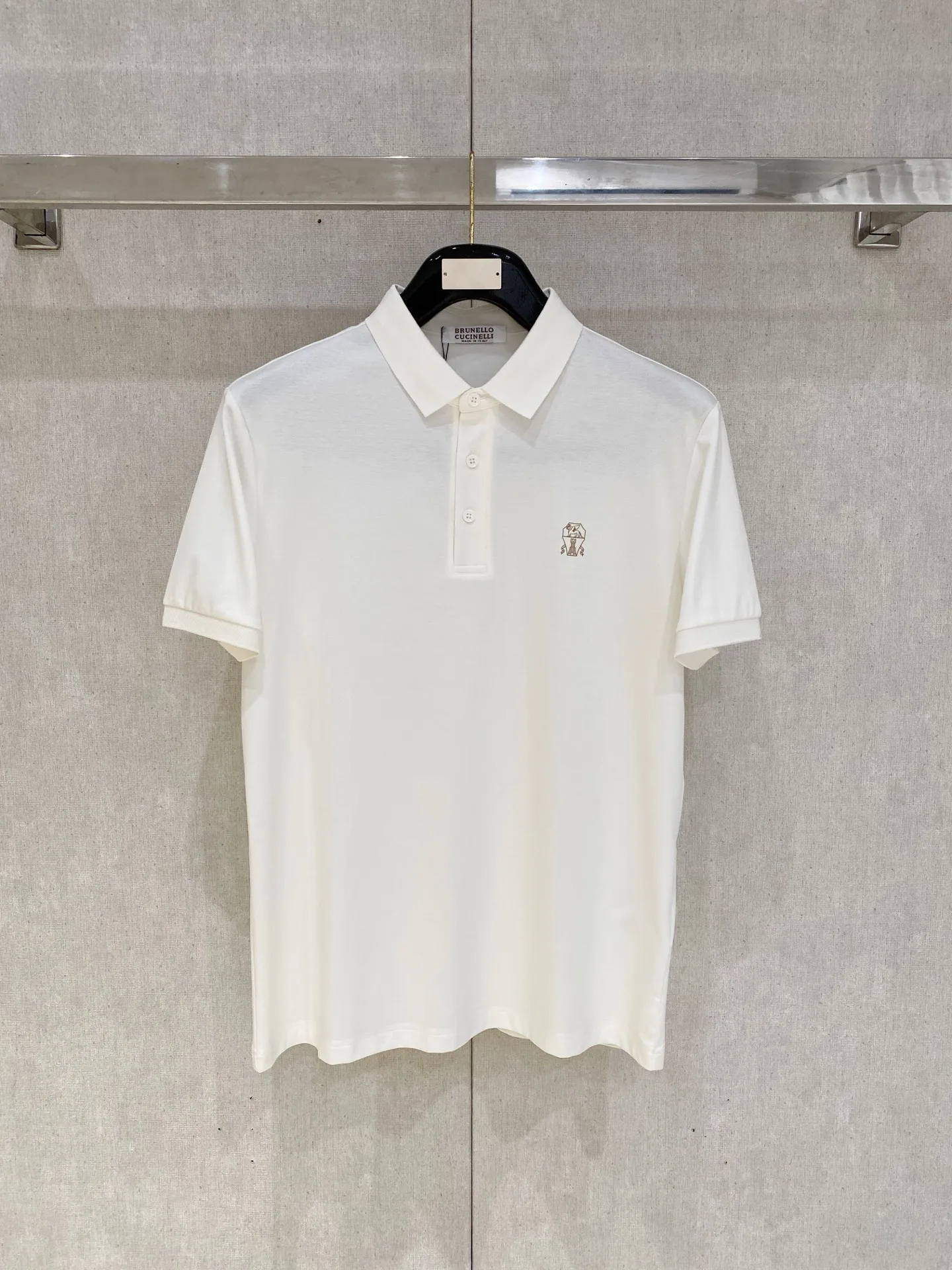 Brunello Cucinelli Men s Polo Shirt with Collar Brunello Cucinelli Men s Polo Shirt with Collar