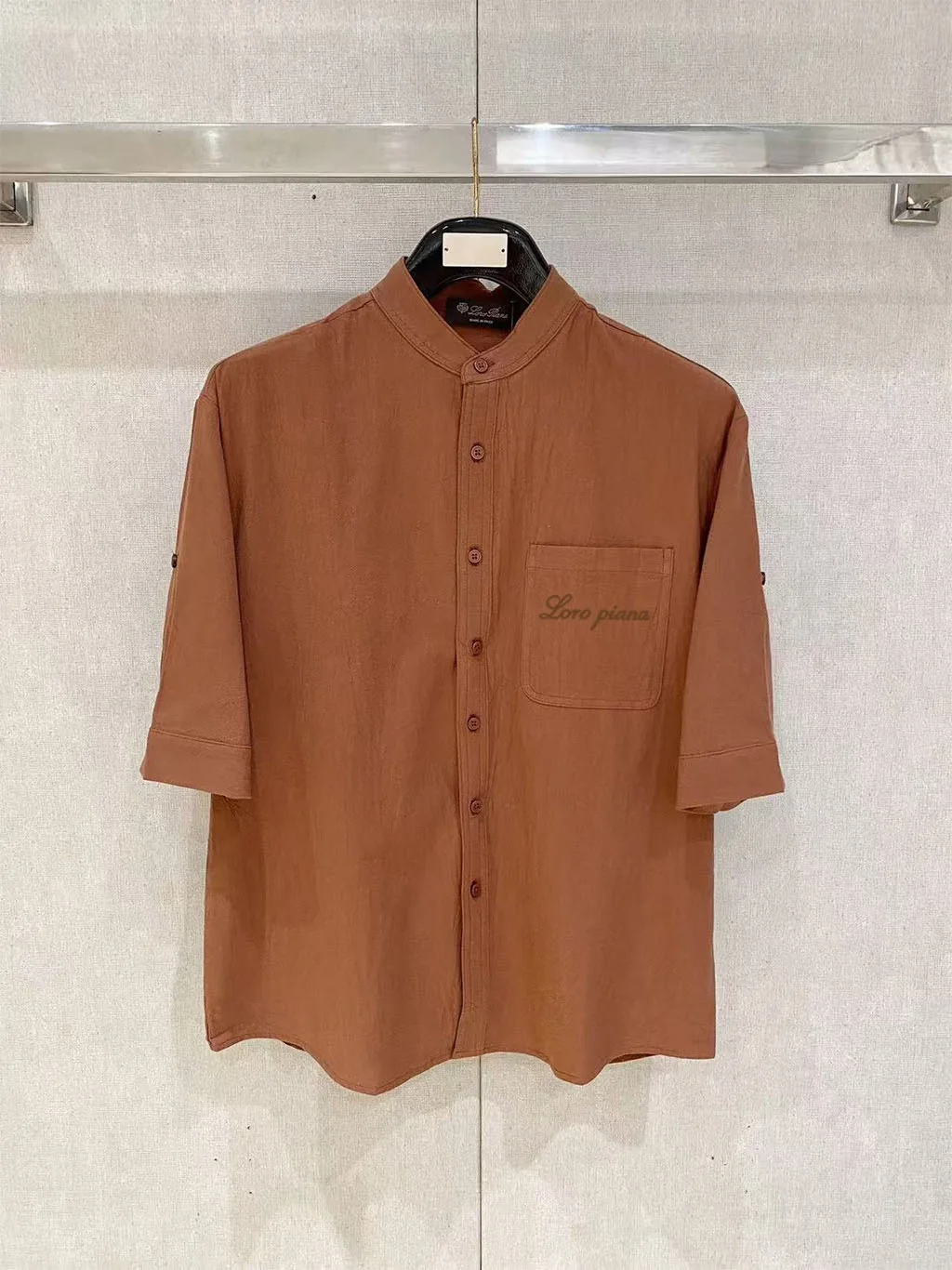 Loro Piana Tencel Linen Old Money Style Shirt Loro Piana Tencel Linen Old Money Style Shirt