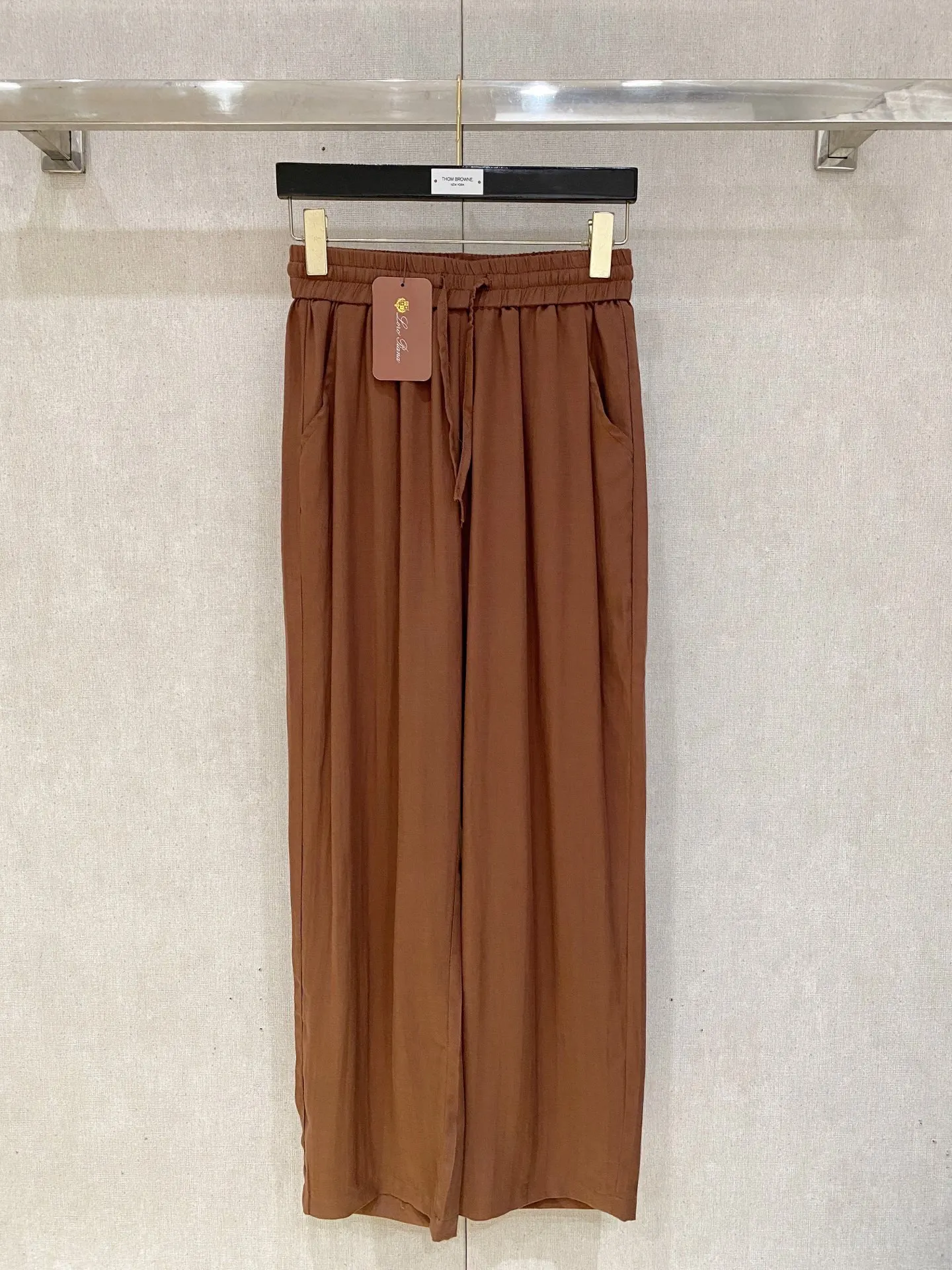 Loro Piana Tencel Linen Fashion Vintage Style Casual Pants Loro Piana Tencel Linen Fashion Vintage Style Casual Pants