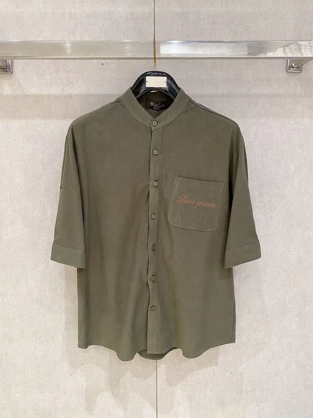 Loro Piana Tencel Linen Old Money Style Shirt Loro Piana Tencel Linen Old Money Style Shirt