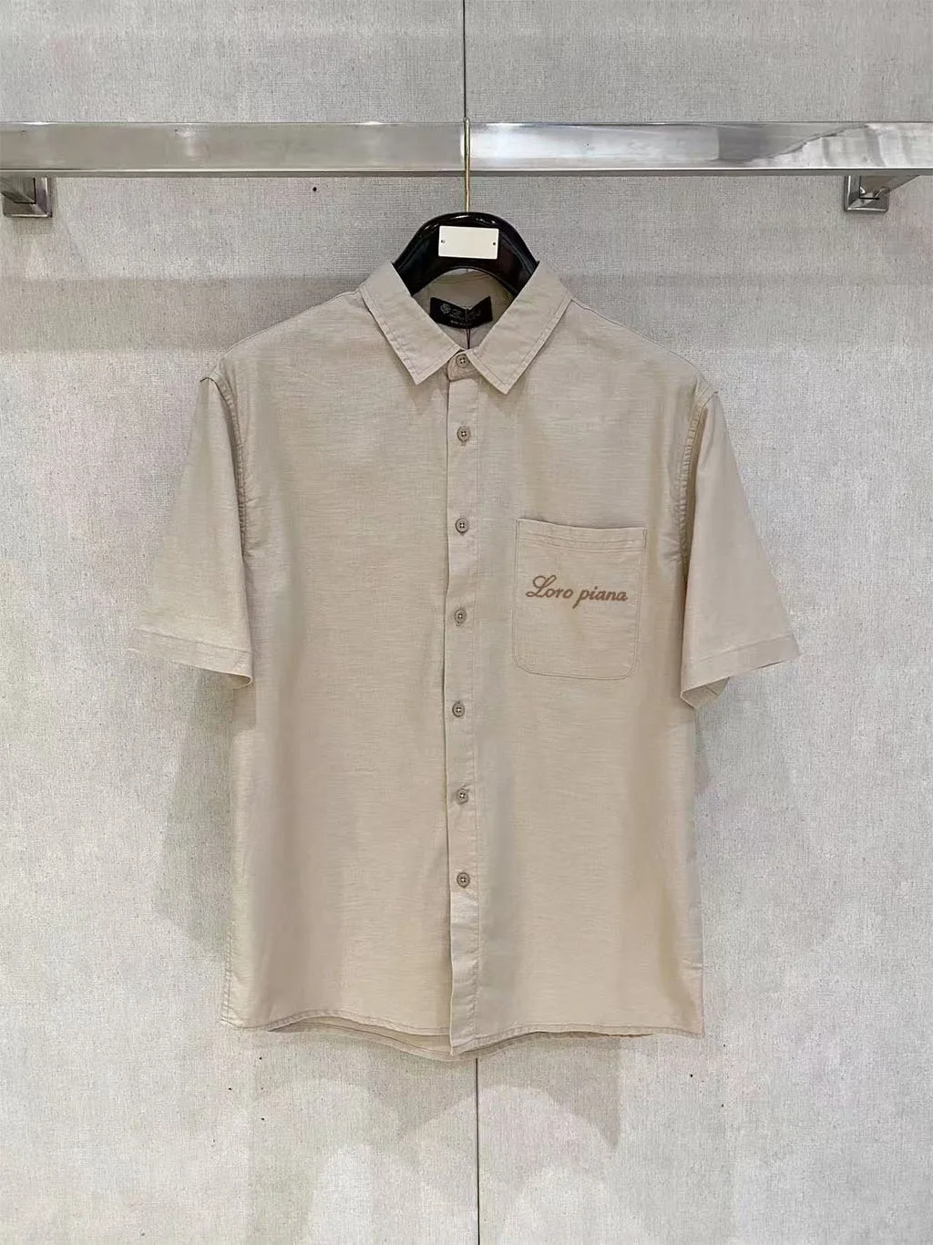 Loro Piana Tencel Linen Old Money Style Shirt Loro Piana Tencel Linen Old Money Style Shirt