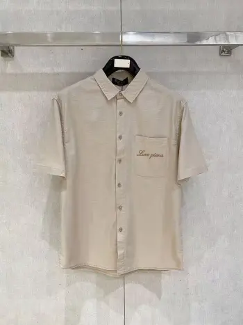 Tencel Linen Old Money Style Shirt Replica Loro Piana Shirts