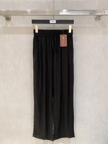 Tencel Linen Fashion Vintage Style Casual Pants Replica Loro Piana Pants and Trousers