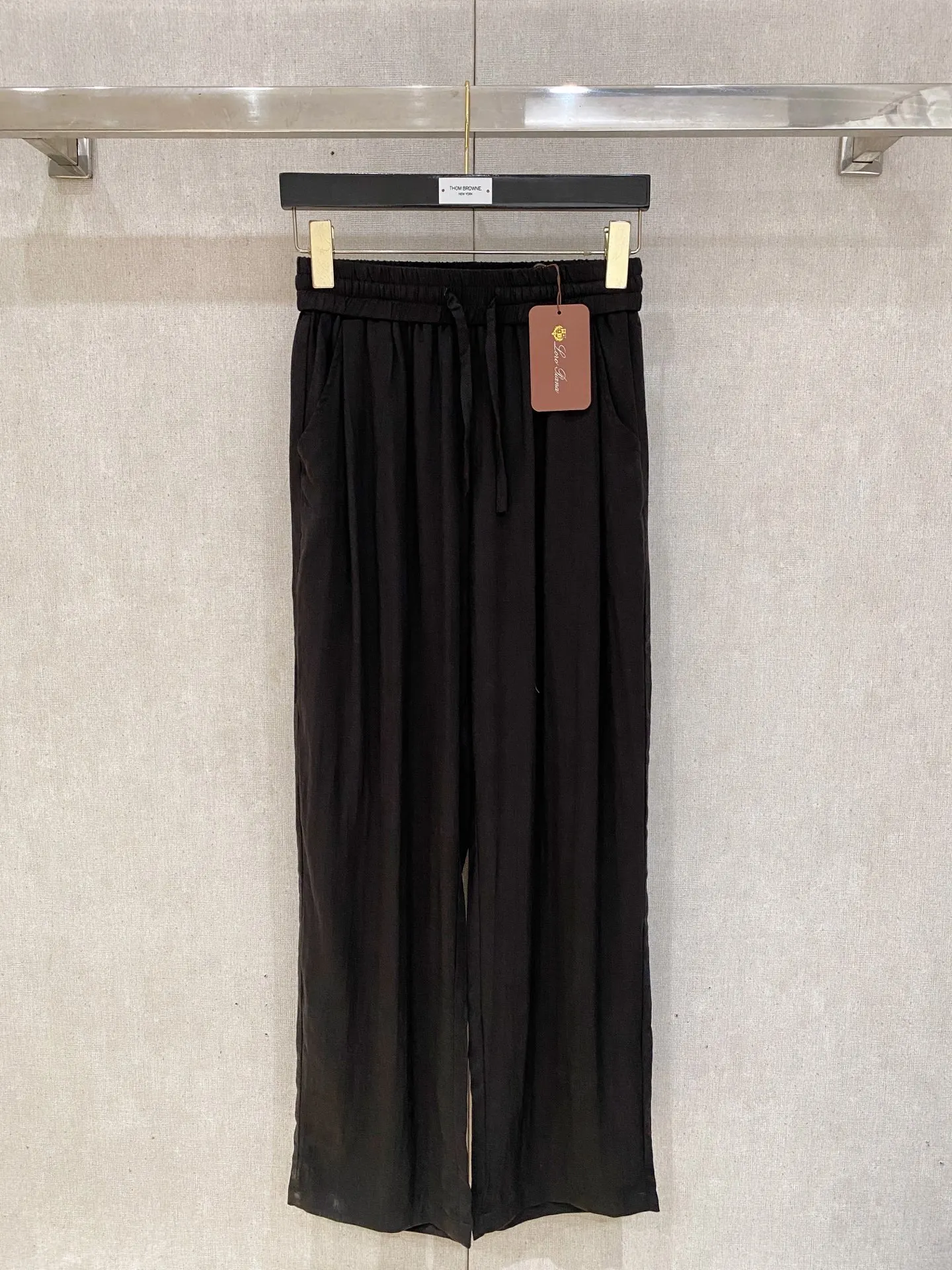 Loro Piana Tencel Linen Fashion Vintage Style Casual Pants Loro Piana Tencel Linen Fashion Vintage Style Casual Pants