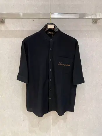 Tencel Linen Vintage Style Shirt Replica Loro Piana Shirts