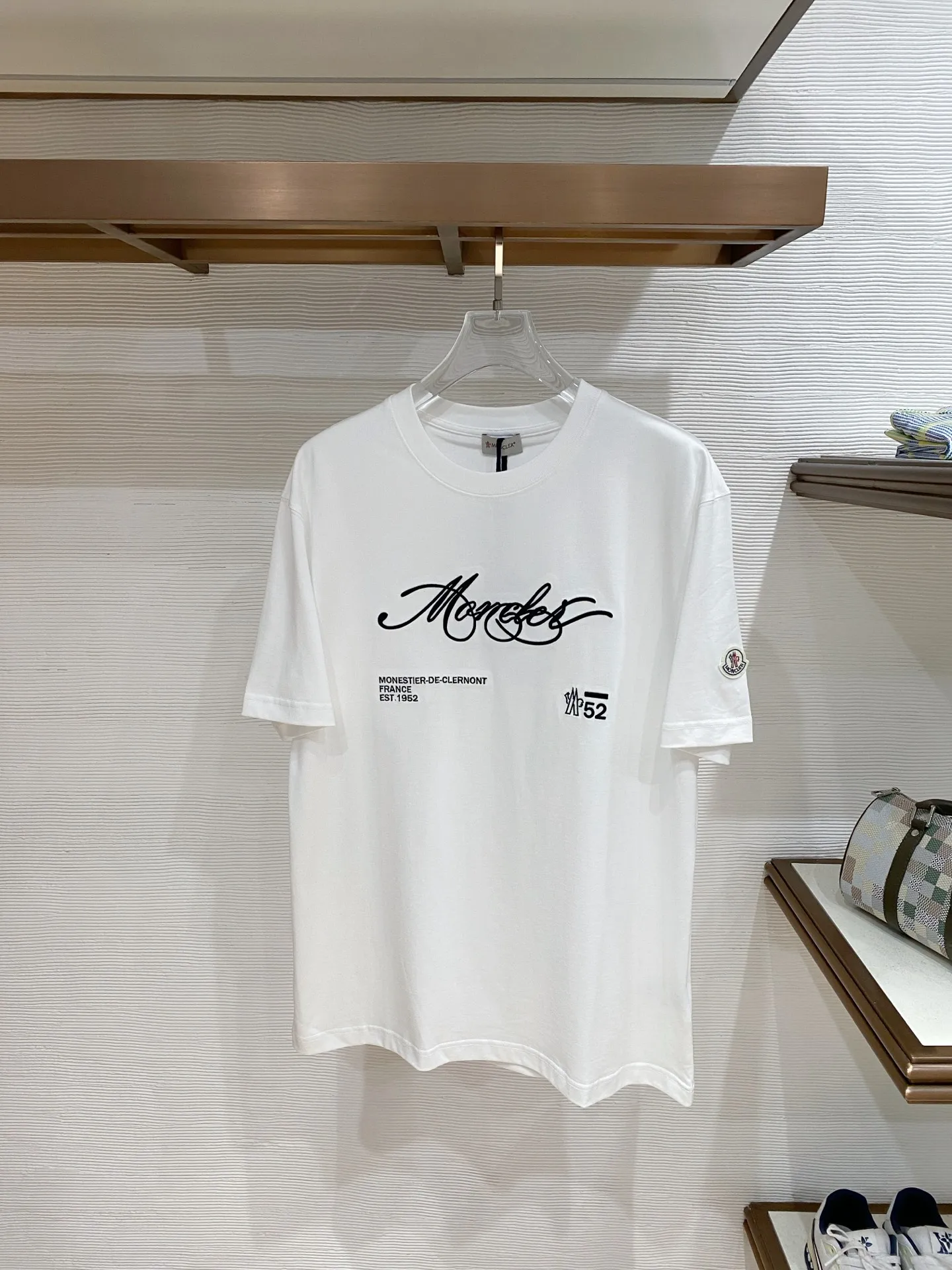 Moncler Latest men s short-sleeve round-neck T-shirt