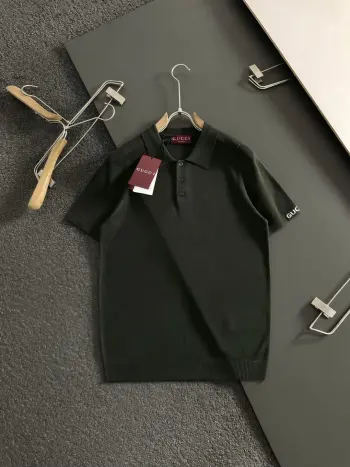 Letter jacquard spring and summer short sleeves Replica Gucci Tshirts and Polos