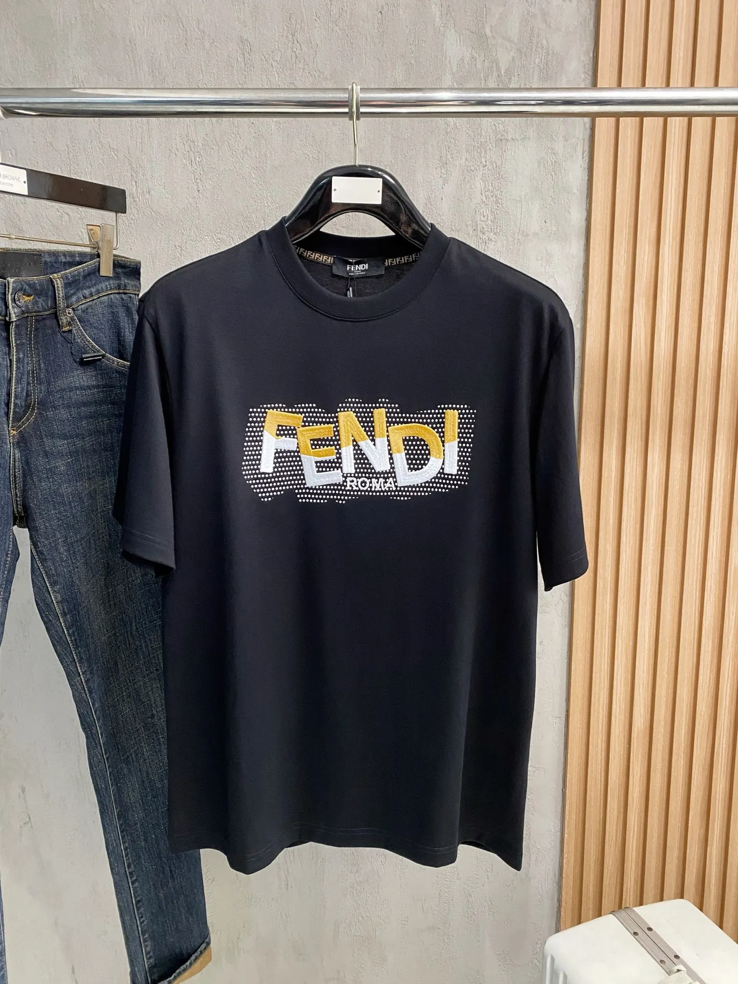 Gucci Xinjiang long-staple cotton men s short-sleeve T-shirt