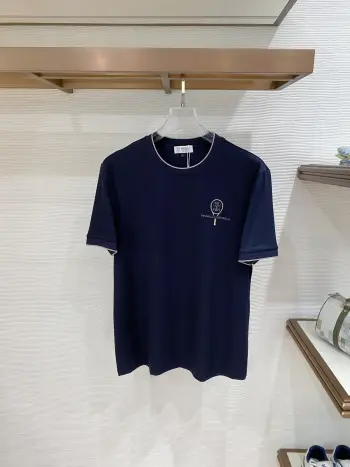 Latest short-sleeve round-neck men s T-shirt Replica Brunello Cucinelli Tshirts and Polos