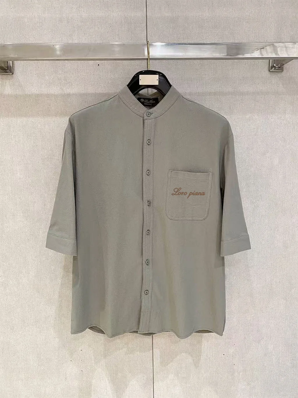 Loro Piana Tencel Linen Old Money Style Shirt Loro Piana Tencel Linen Old Money Style Shirt