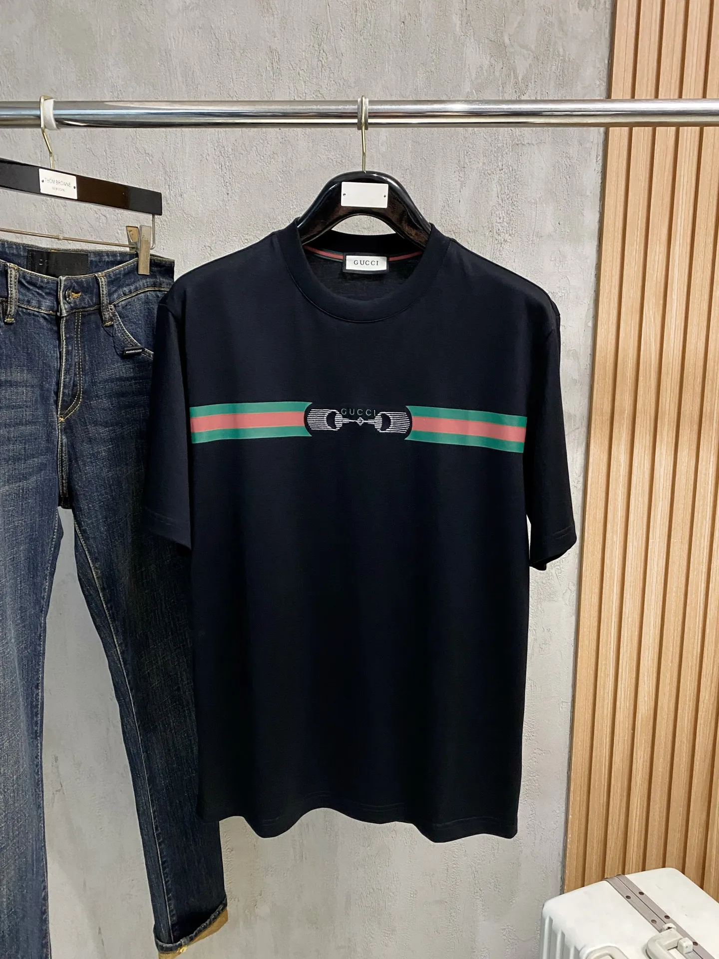 Gucci Xinjiang long-staple cotton men s short-sleeve T-shirt Gucci Xinjiang long-staple cotton men s short-sleeve T-shirt