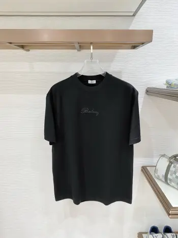 Latest men s short-sleeve round-neck T-shirt Replica Burberry Tshirts and Polos