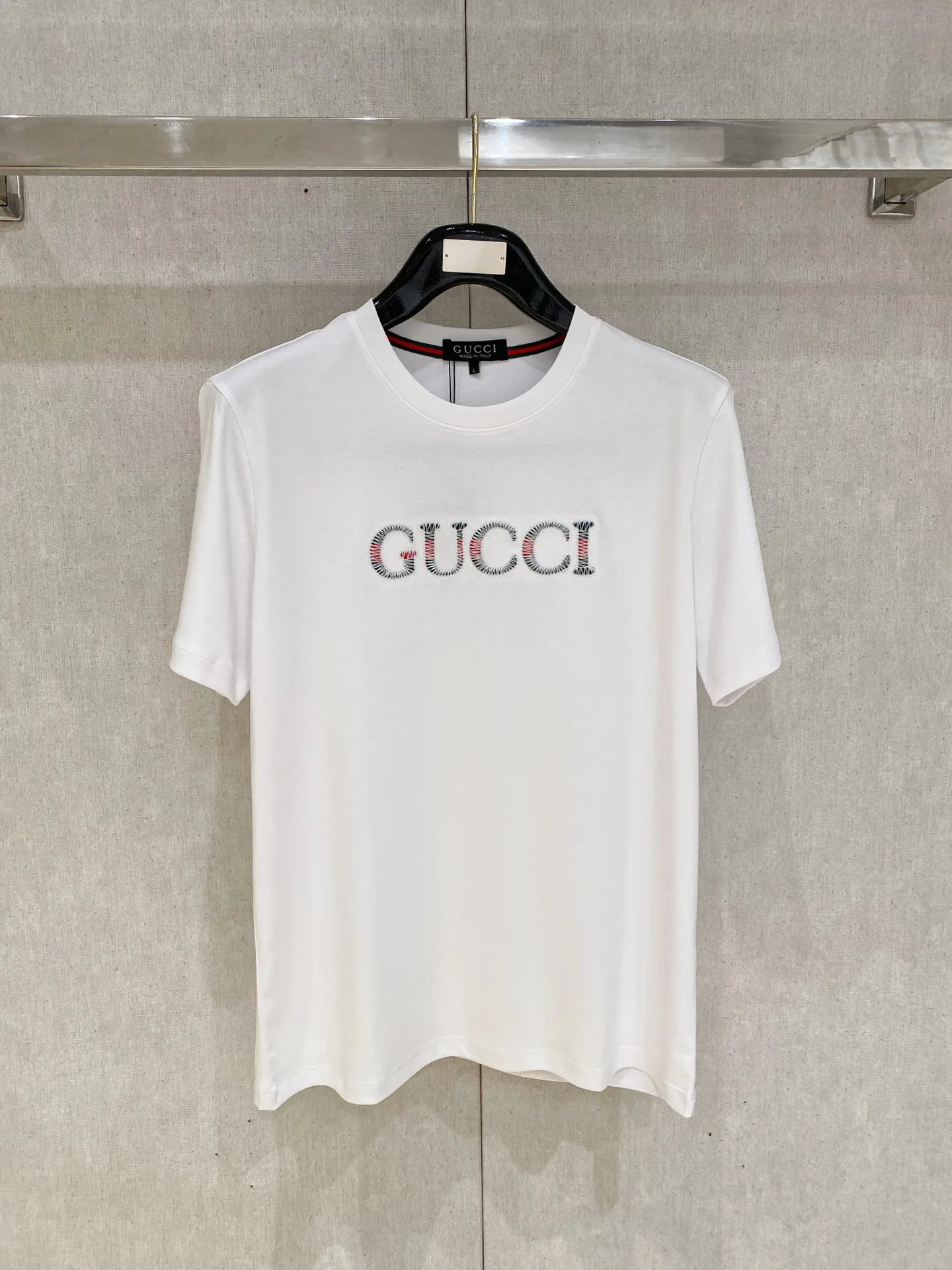 Gucci Xinjiang Long Staple Cotton Round Neck Short Sleeve Polo Gucci Xinjiang Long Staple Cotton Round Neck Short Sleeve Polo