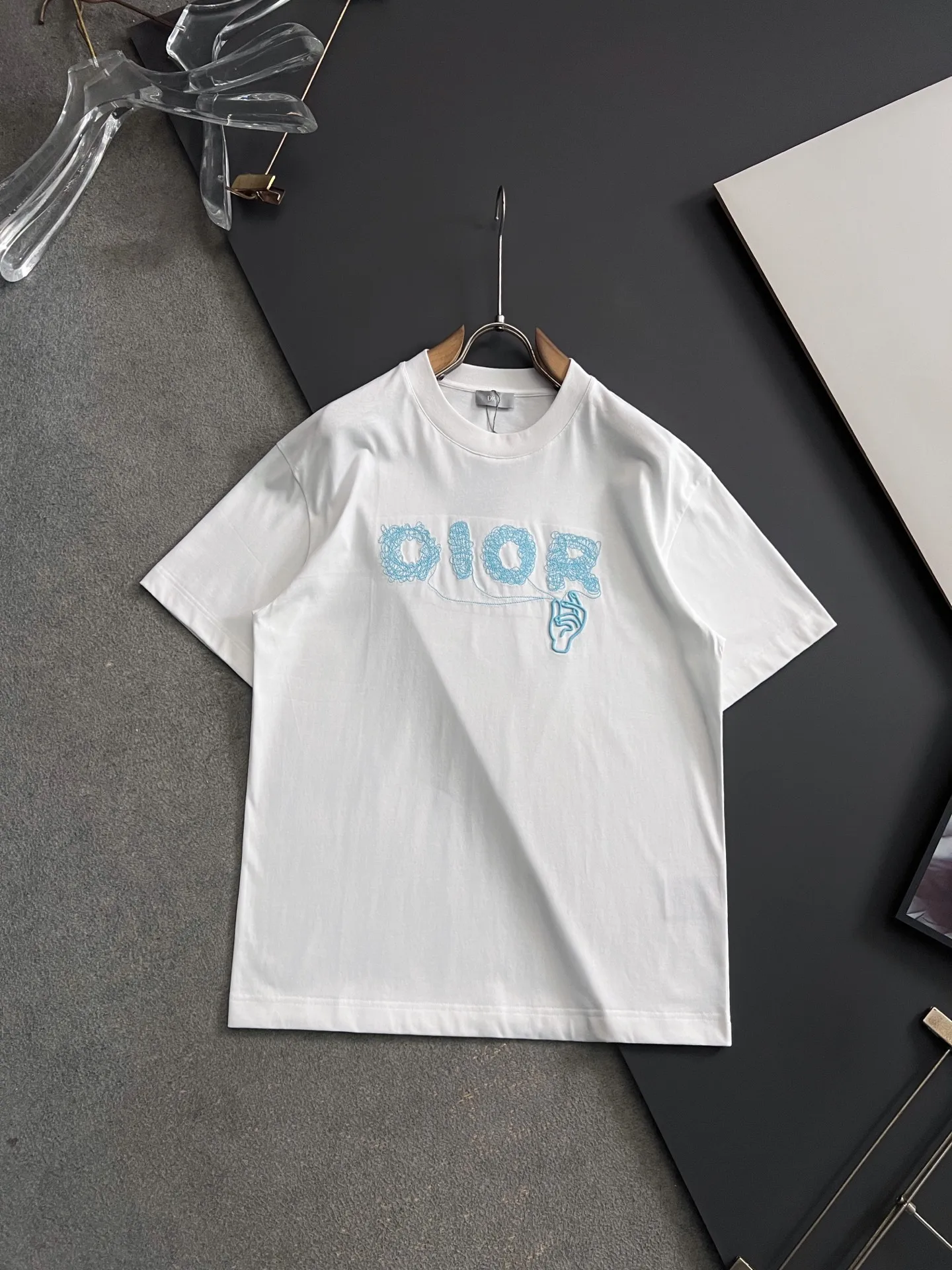 Dior Antibacterial Sorona Technology Cool Cotton Short Sleeve T-Shirt Dior Antibacterial Sorona Technology Cool Cotton Short Sleeve T-Shirt