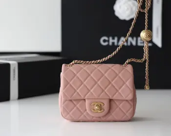 AS1787 Thick Gold Full Steel Small Ball Camera Bag Women s Crossbody Bag Replica Chanel womens bags