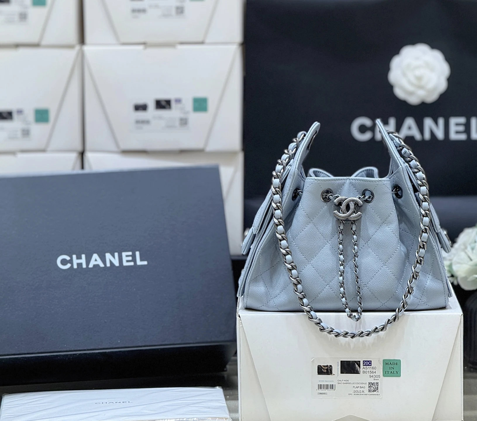 Chanel AS56310 Early Spring Vacation Series Suede Handbag Women s Crossbody Bag Chanel AS56310 Early Spring Vacation Series Suede Handbag Women s Crossbody Bag