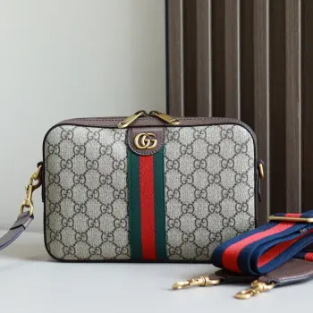 699439 Double G Pattern Canvas Handbag Women s Crossbody Bag Replica Gucci womens bags