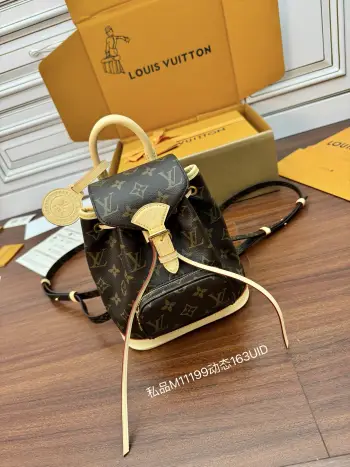 M11199 Imported Diamond Handbag Women s Backpack Replica Louis Vuitton backpacks